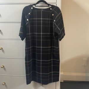 Theory Windowpane Dress size 8